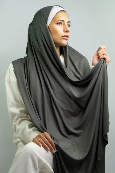 MAI Ultimate Jersey Hijab | khaki