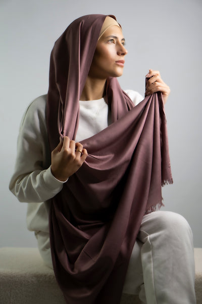 Ultimate Everyday Rayon Hijab Mocha Rose