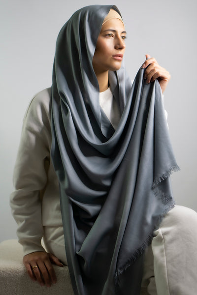 Ultimate Everyday Rayon Hijab Steel