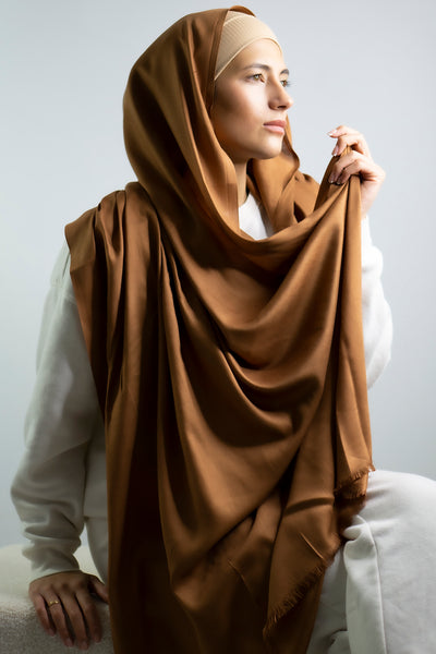Ultimate Everyday Rayon Hijab Burnt Umber