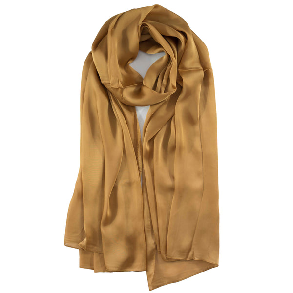 Rayon Silk Luxury Hijab | Arabian Gold - Mai Official
