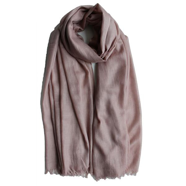 Classic Cotton Modal Maxi Hijab | Mulberry, Dusty Pink, Mink - Mai Official